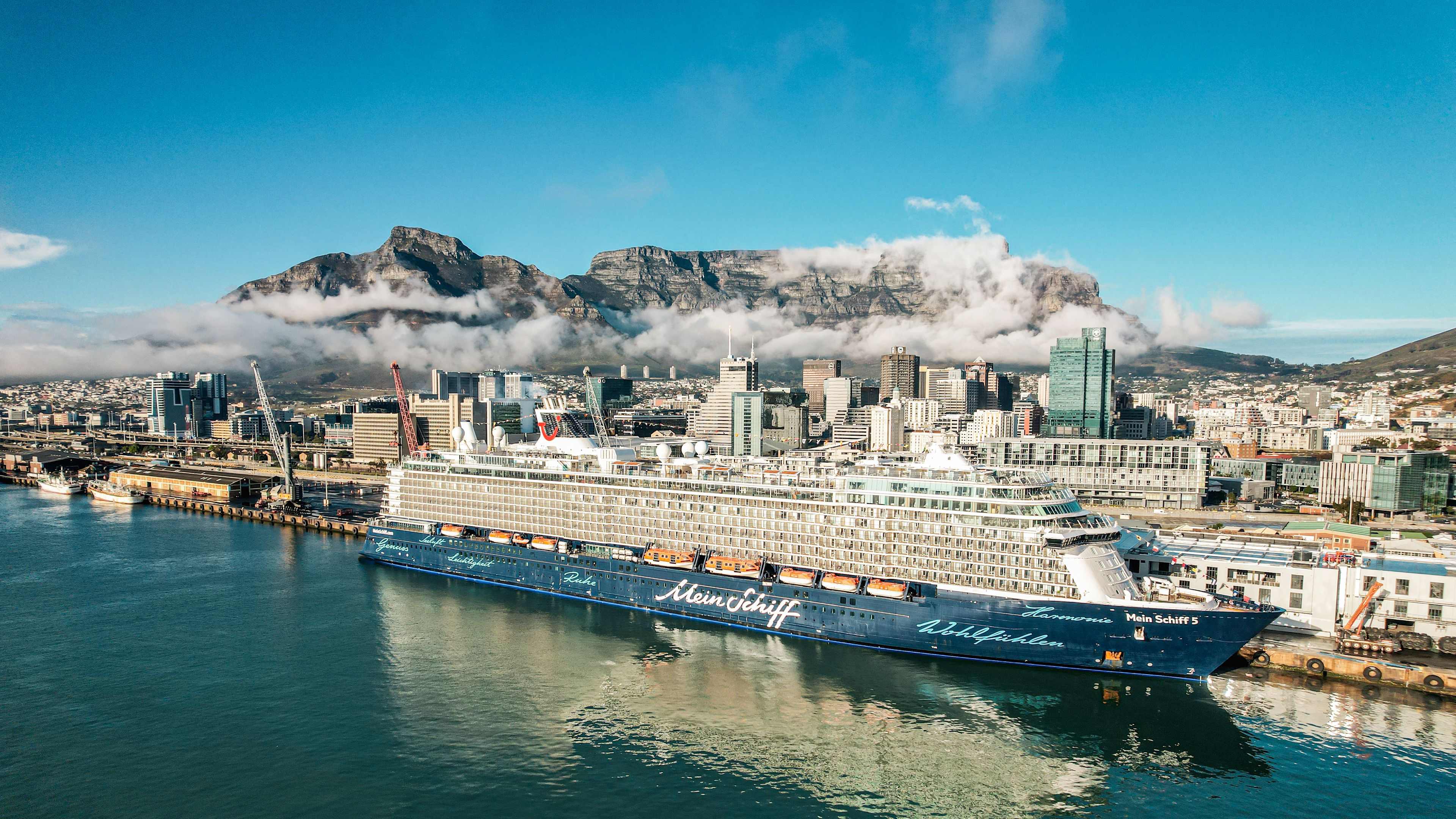 Mein Schiff 5 in Kapstadt