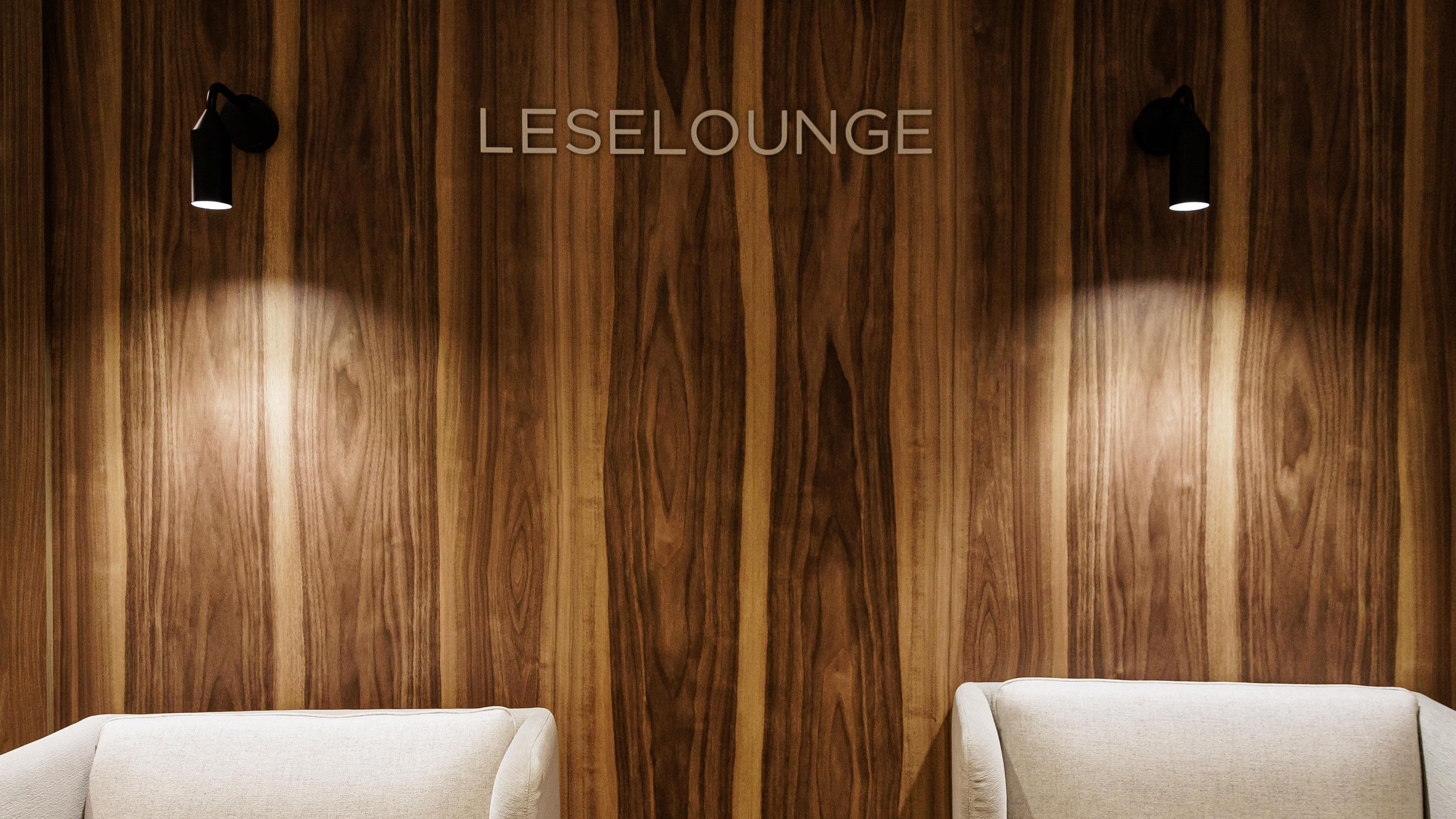 LED Lichter in der Leselounge