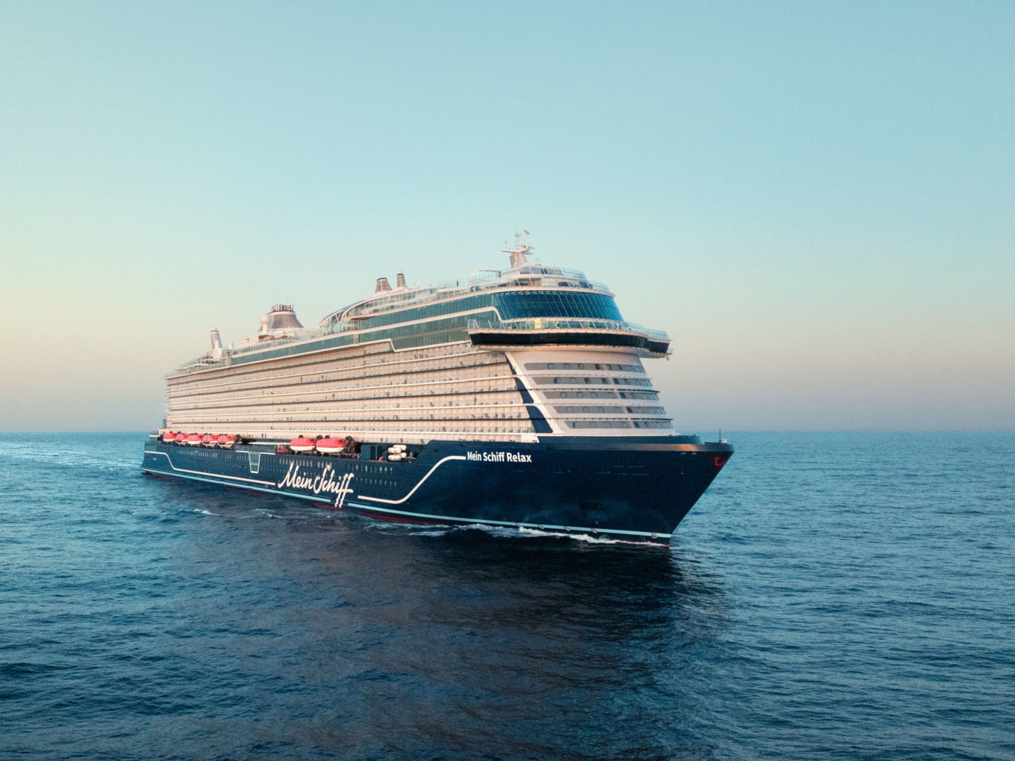Drohnenaufnahme Mein Schiff Relax