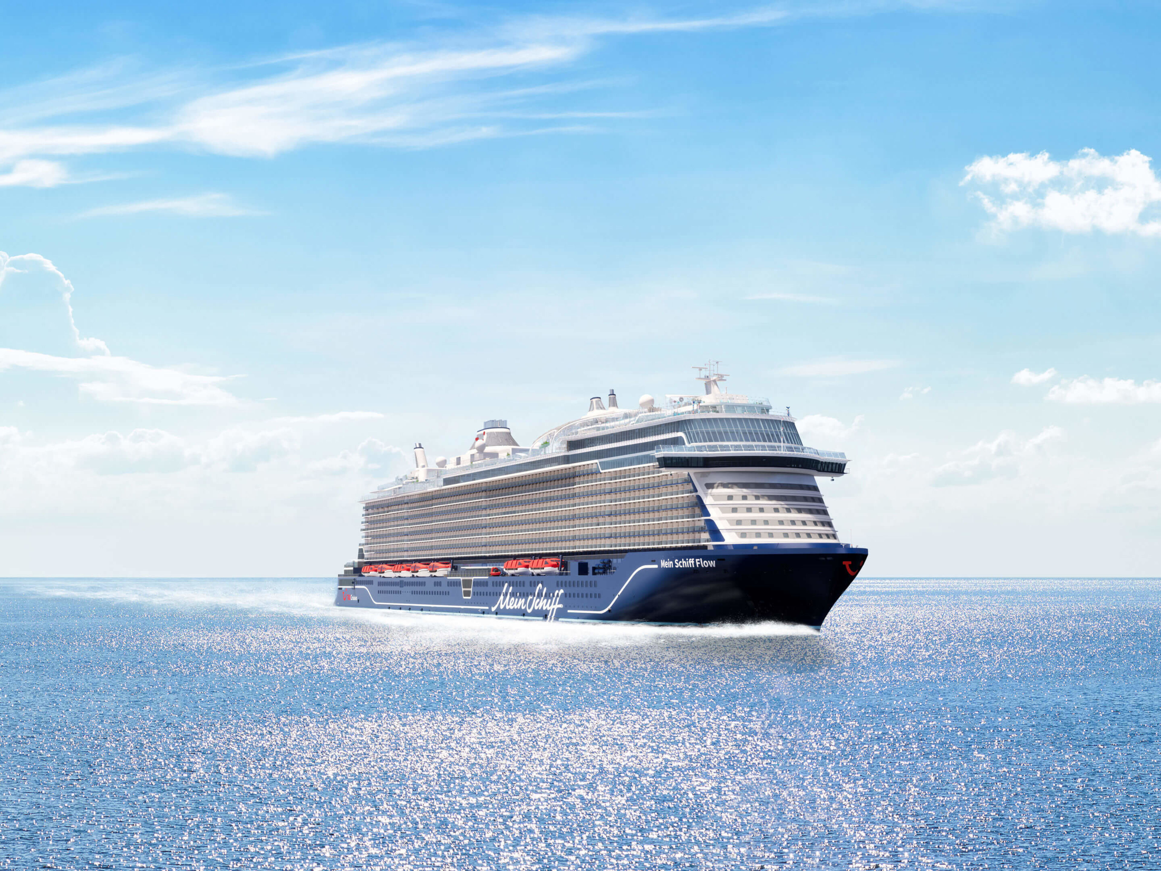 Mein Schiff Flow Frontview - Rendering Mein Schiff Flow Frontview - Rendering