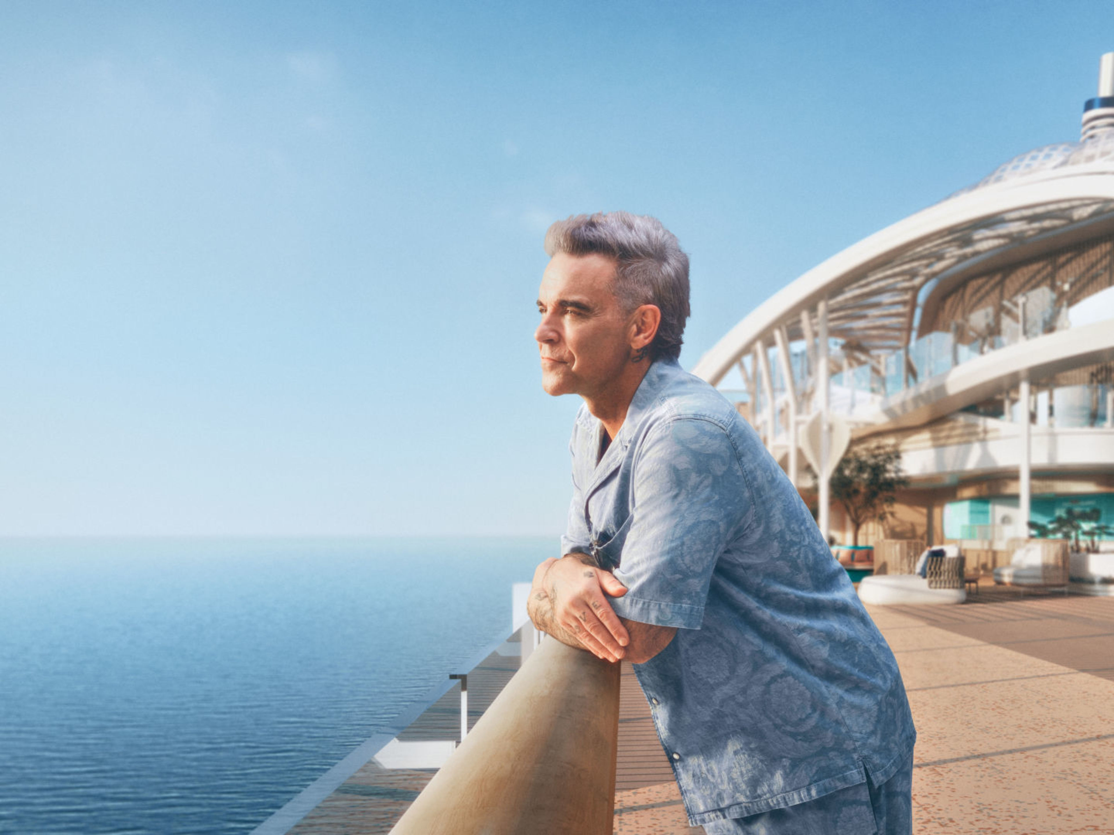 Robbie Williams railing