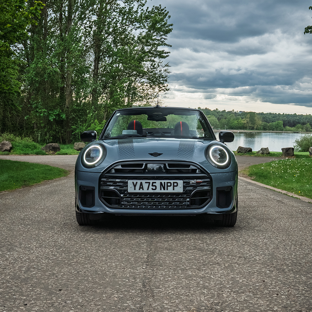 MINI Convertible Summer Test Drive With the Roof Down