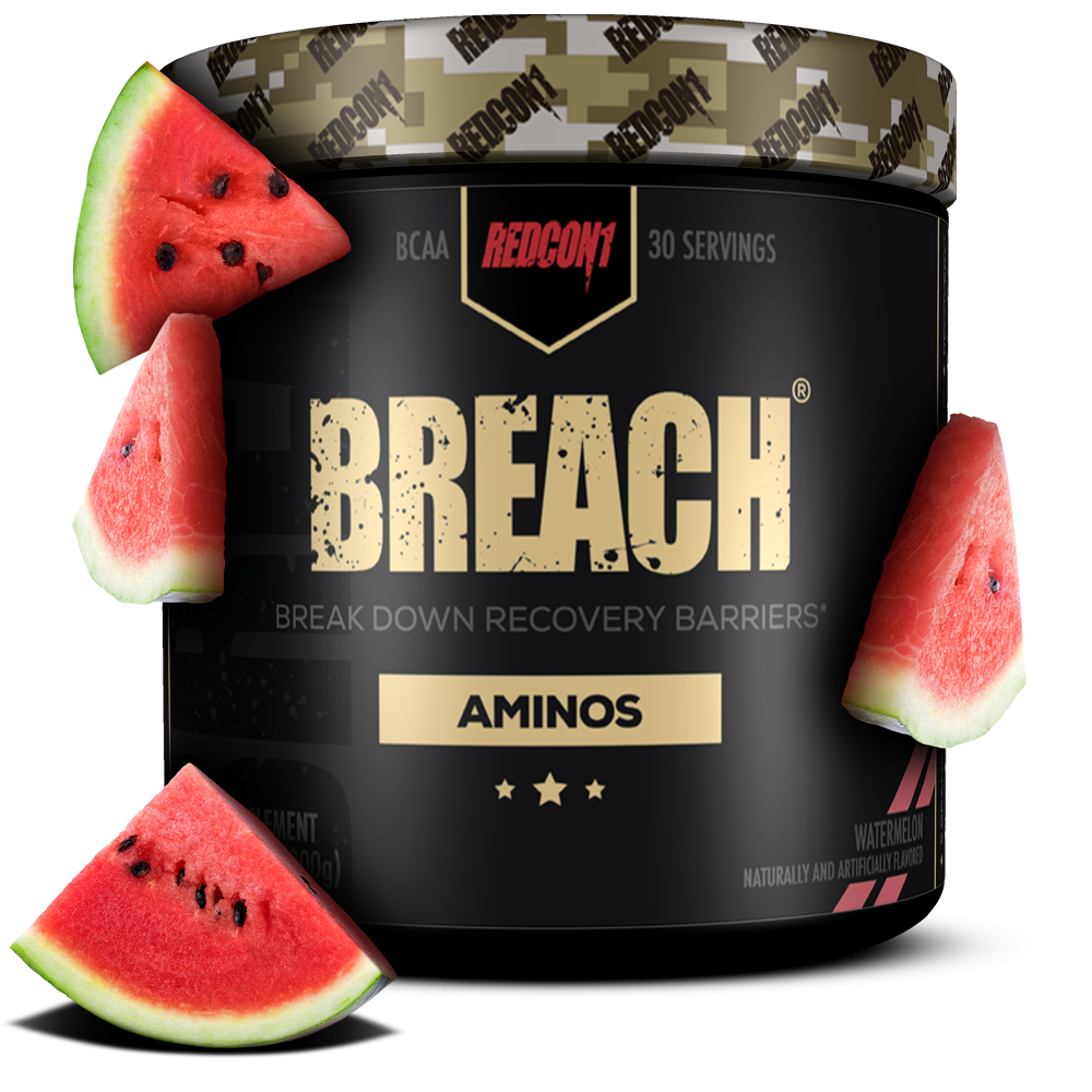 REDCON1’s BREACH BCAAs muscle recovery supplement powder