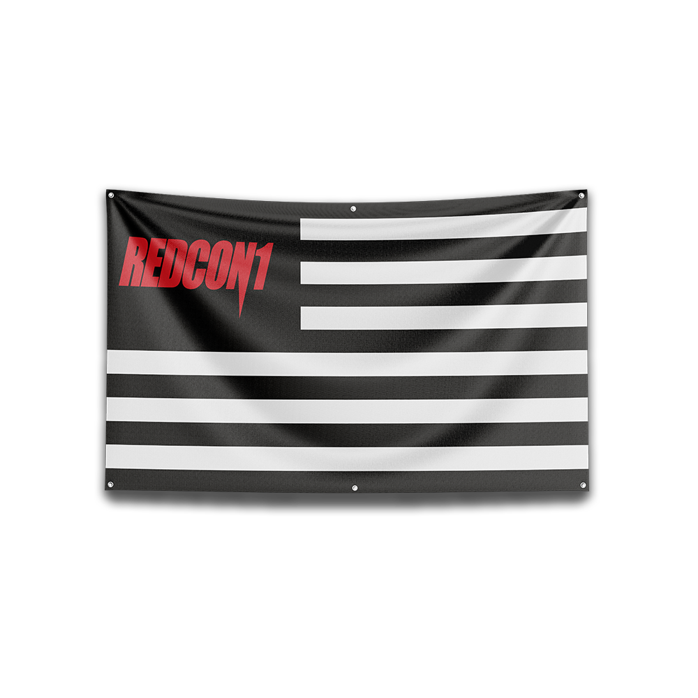 Black And White OG Flag Banner