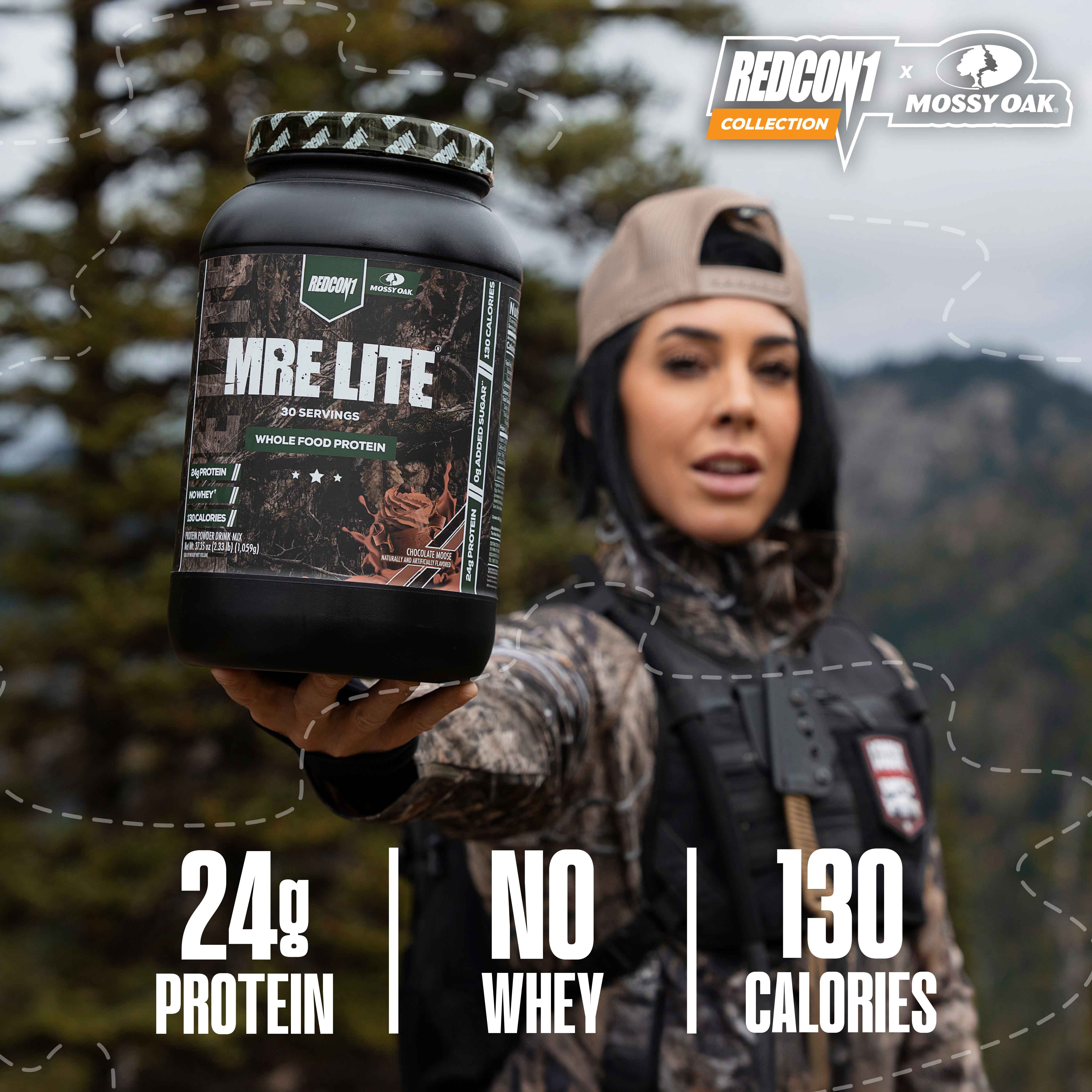 REDCON1 x MOSSY OAK Partner To Launch Pre-Workout, Protein Powder & Protein  Bars