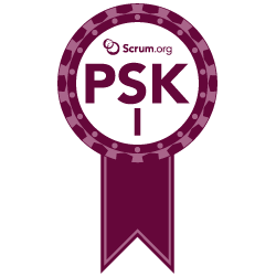 Badge for Scrum with Kanban (PSK1)