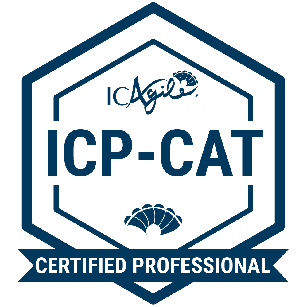Badge for ICP-CAT Coaching Agile Transitions