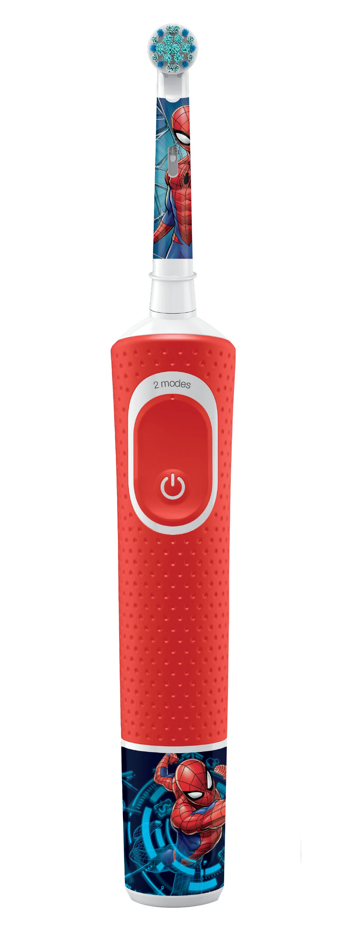 Oral-B Kids Electric Toothbrush featuring Marvel's Spiderman, for Kids 3+ - Primary 