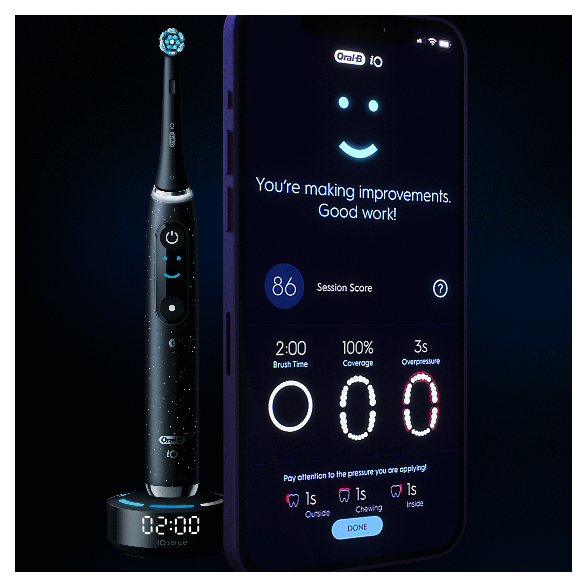 Oral-B iO Series 10 Cosmic Black 本体 Oral-B iO Series 10 Cosmic Black 本体 iO Series 10 Electric
