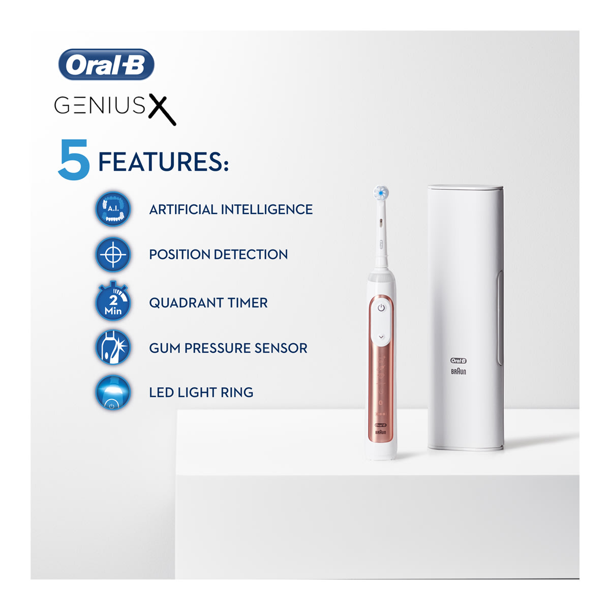 Genius X Electric Toothbrush Powered By Braun | Oral-B