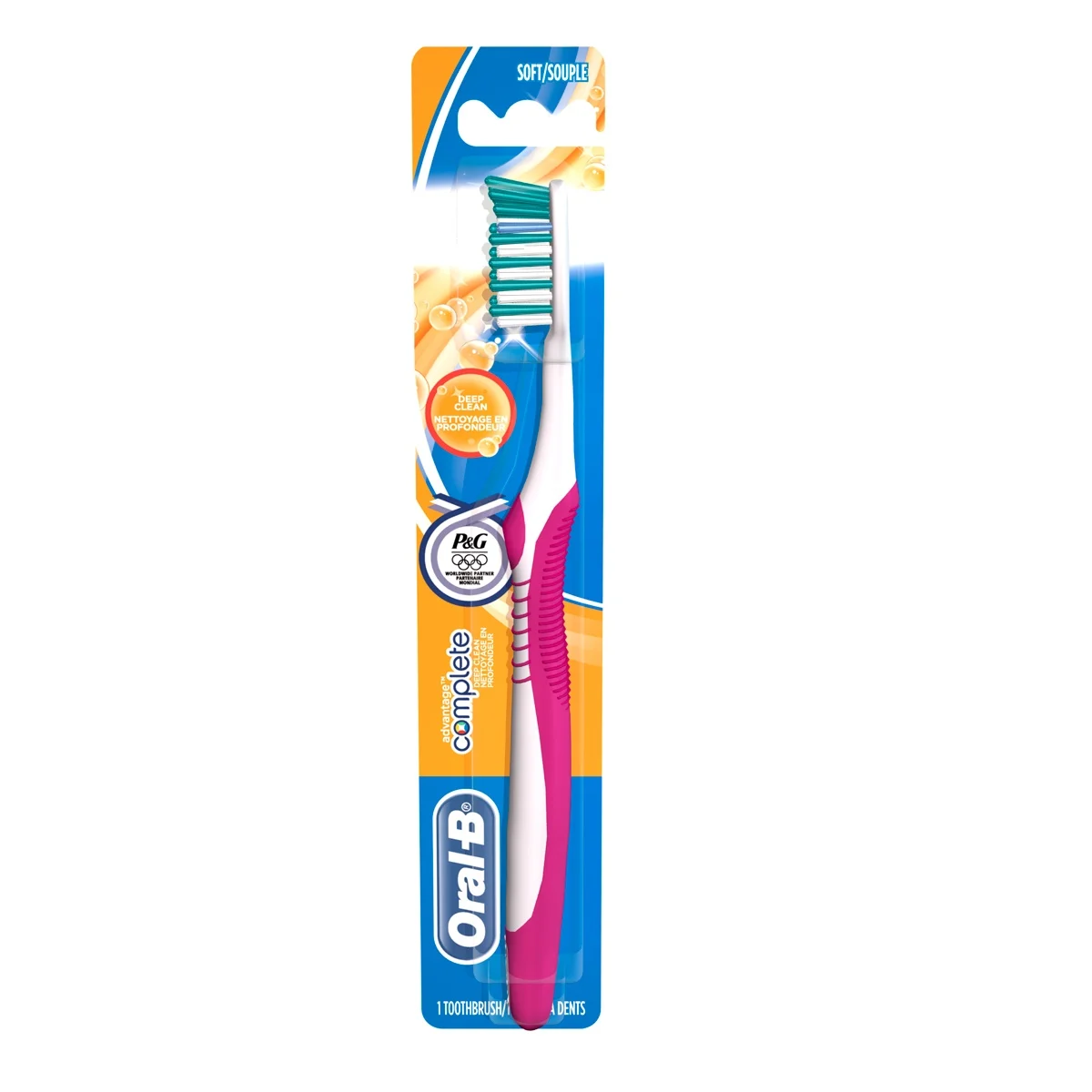 Walgreens Clean+® SmartGrip Medium Bristles Full Head Toothbrushes