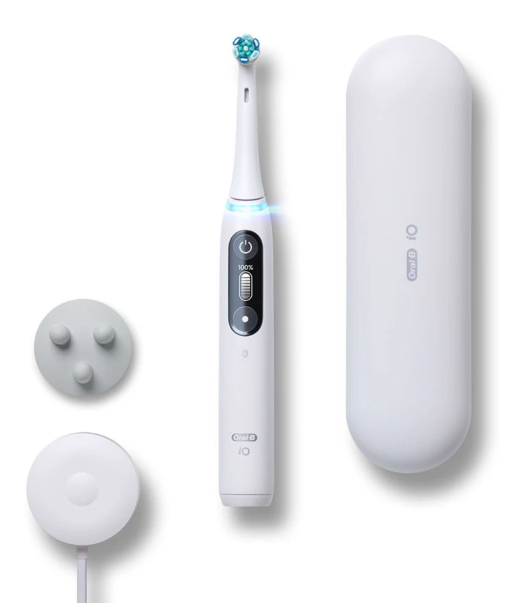 Oral-B iO electric toothbrush set w/ travel case & charger included