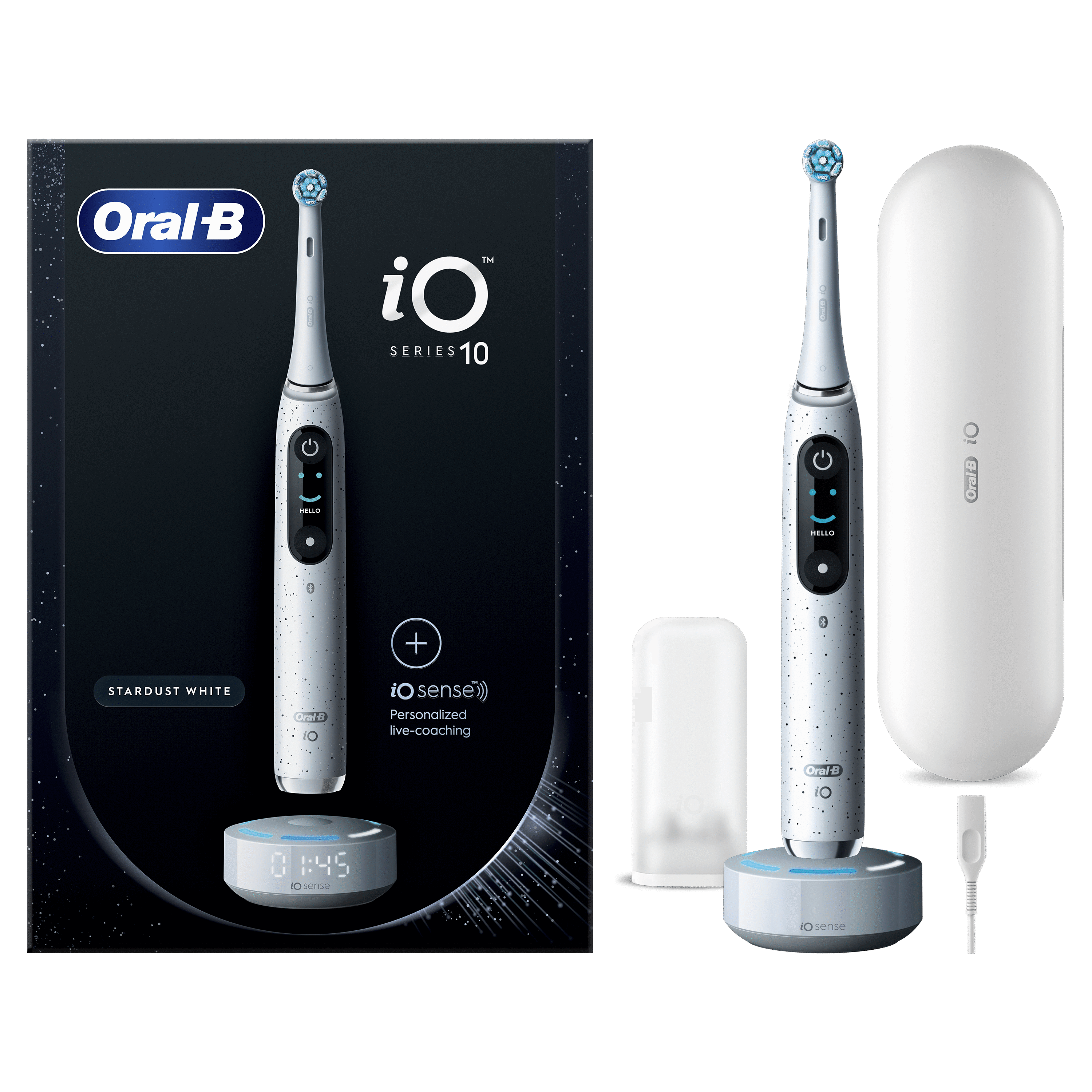 iO™ SERIES 10 Electric Toothbrush with iO- Sense | Oral-B