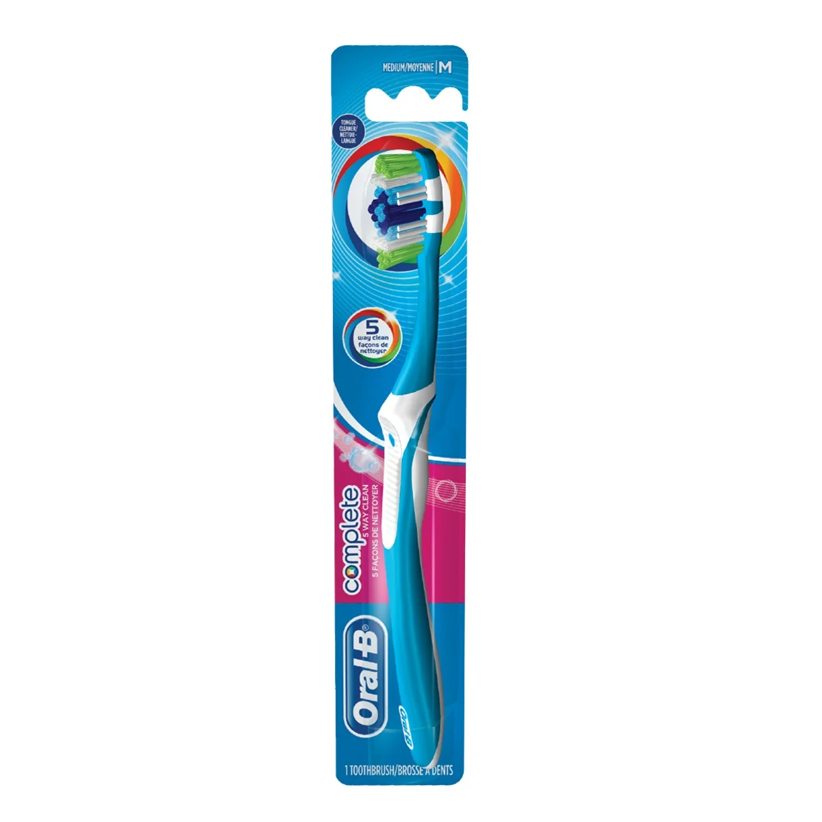 Oral-B Complete 5 Way Clean Manual Toothbrush 