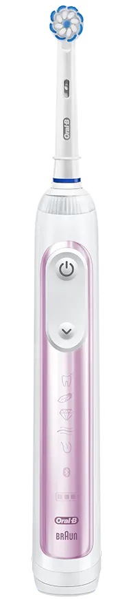 Oral-B Genius X Luxe Edition Electric Toothbrush Sakura Pink Powered By Braun 
