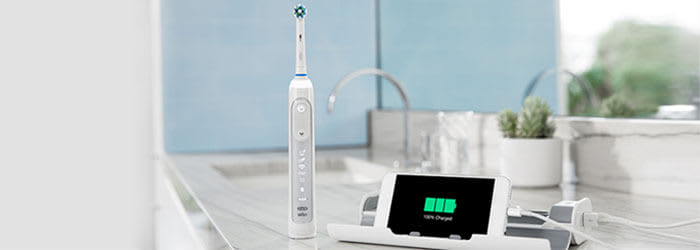 Oral-B Black 7000 with Bluetooth Technology Electric Rechargeable Toothbrush