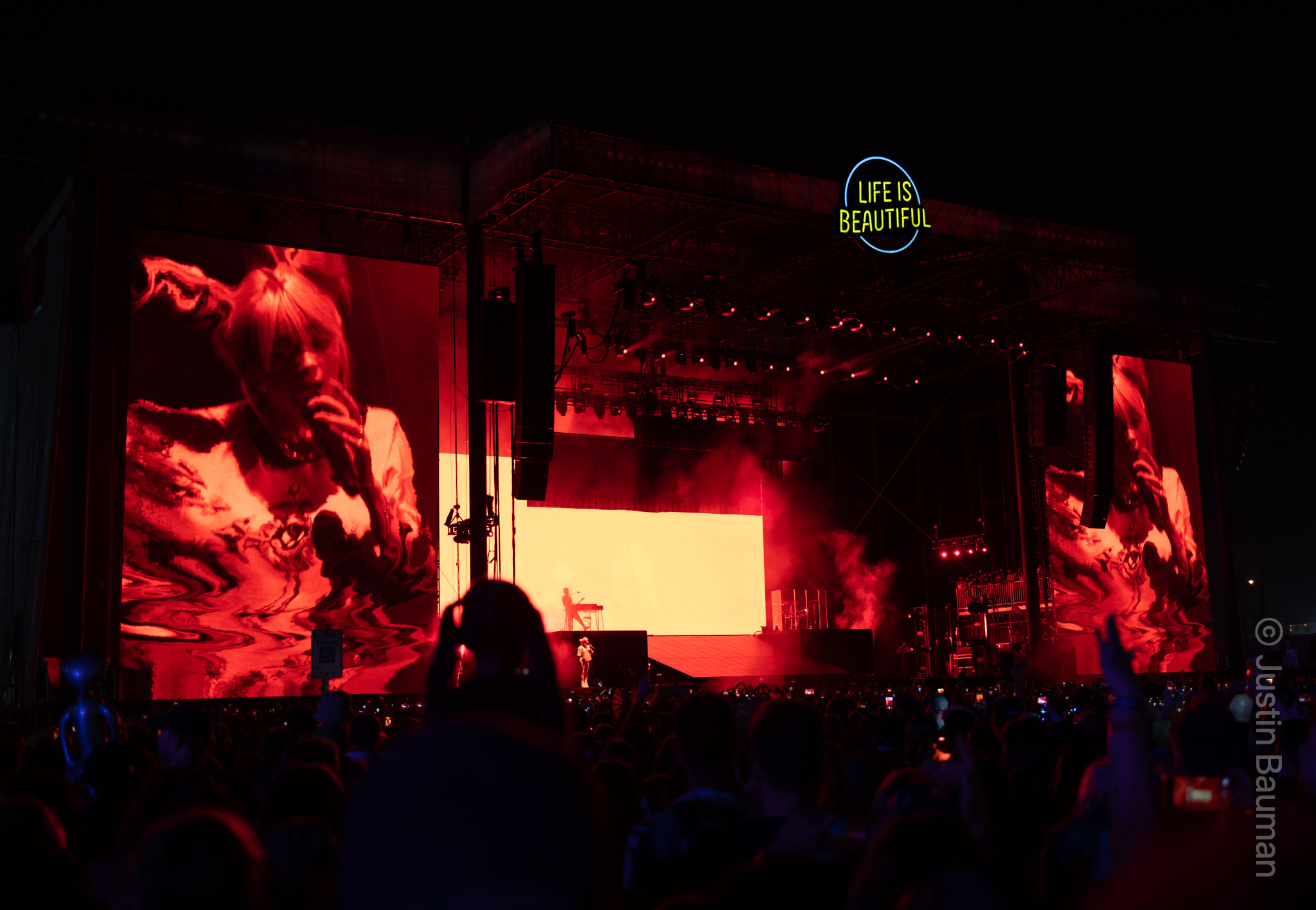 Billie Eilish at Life is Beautiful 2021