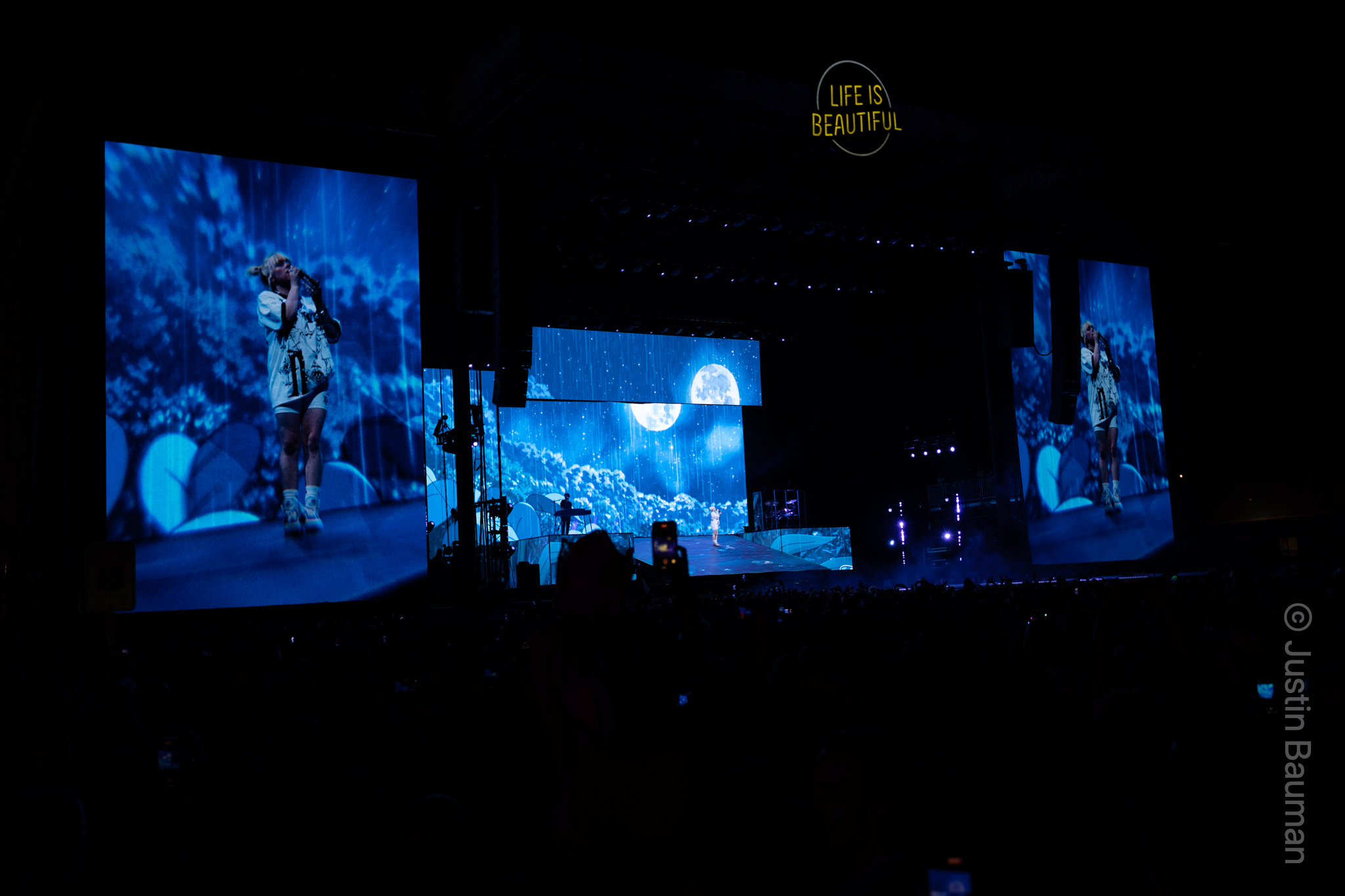 Billie Eilish at Life is Beautiful 2021