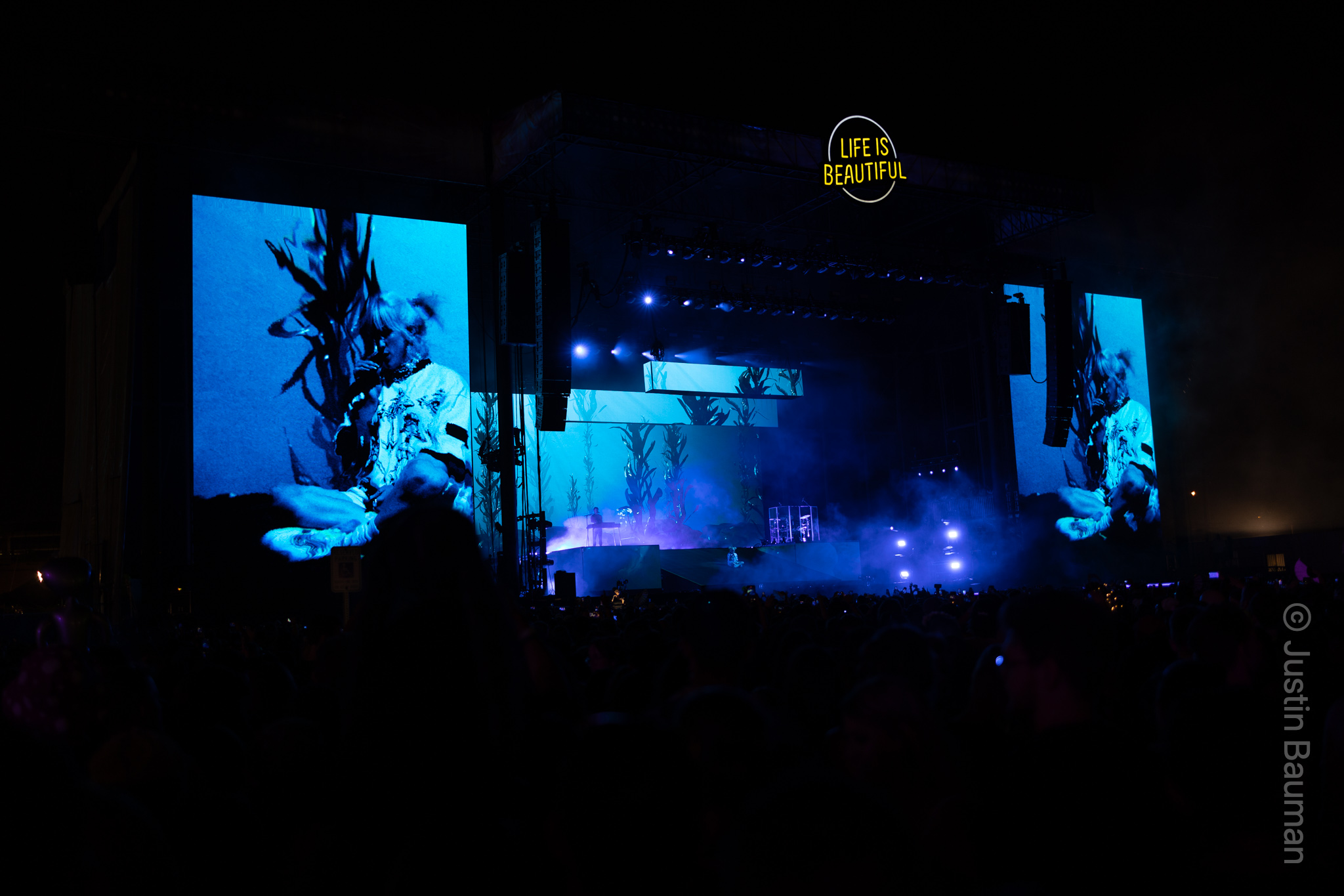 Billie Eilish at Life is Beautiful 2021