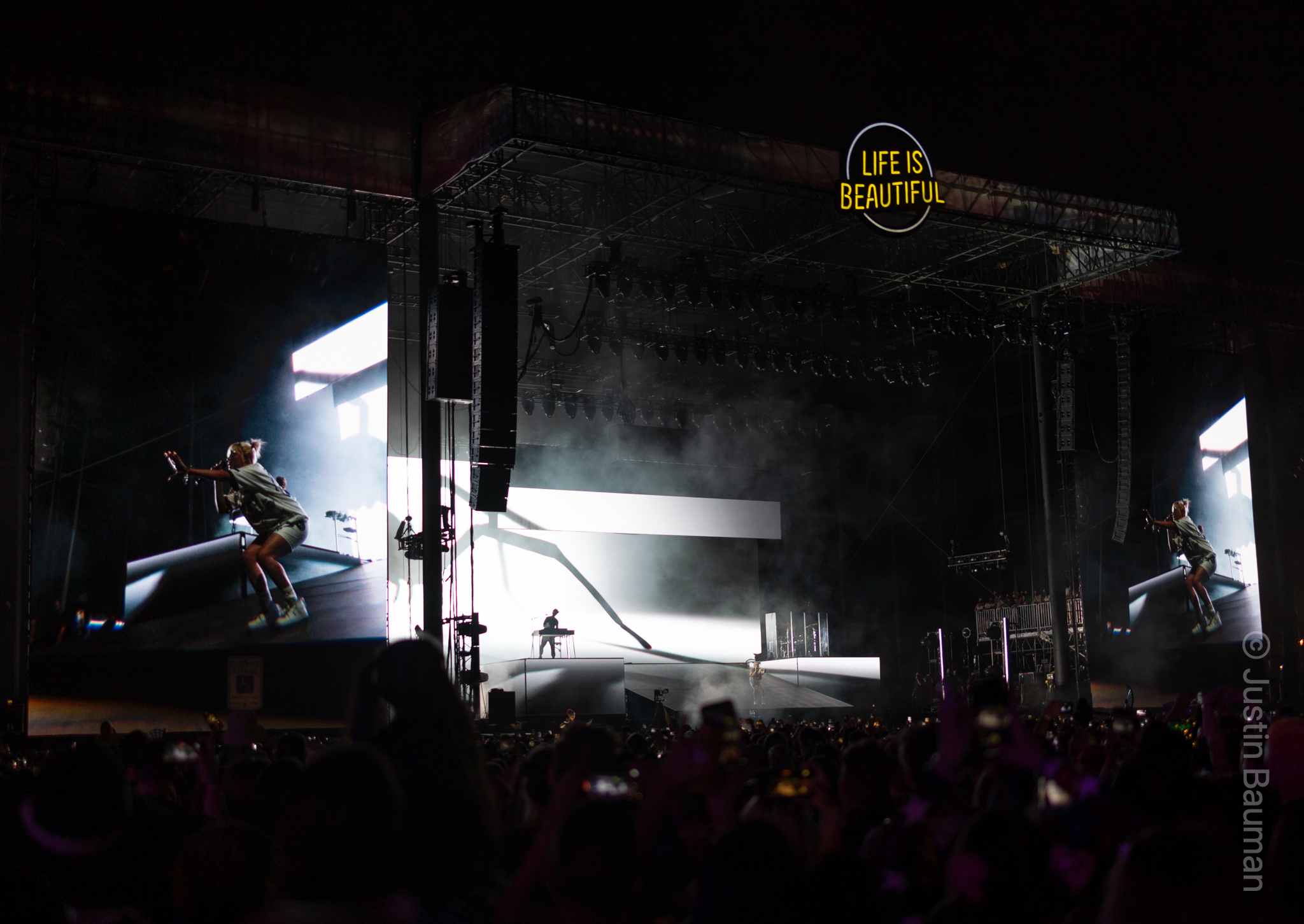 Billie Eilish at Life is Beautiful 2021
