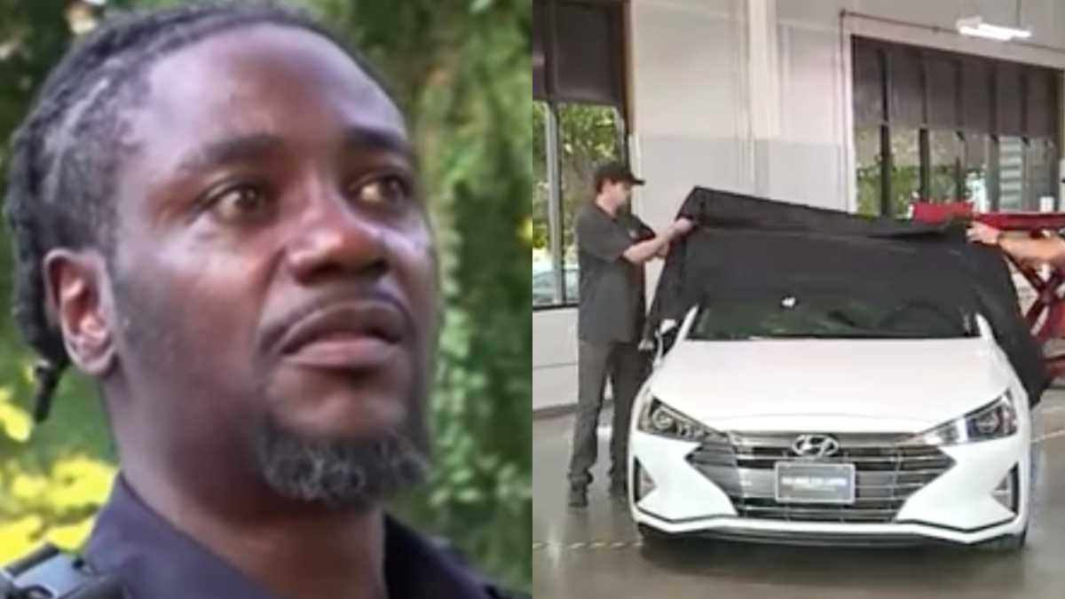 California dad who biked 16 miles for work surprised with car gift
