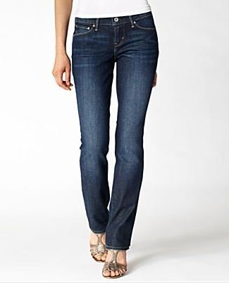 demi curve straight jeans