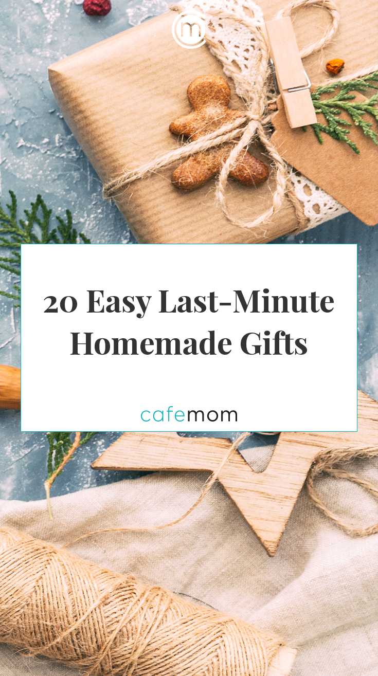 20 Easy Last Minute Homemade Christmas Ts 8480