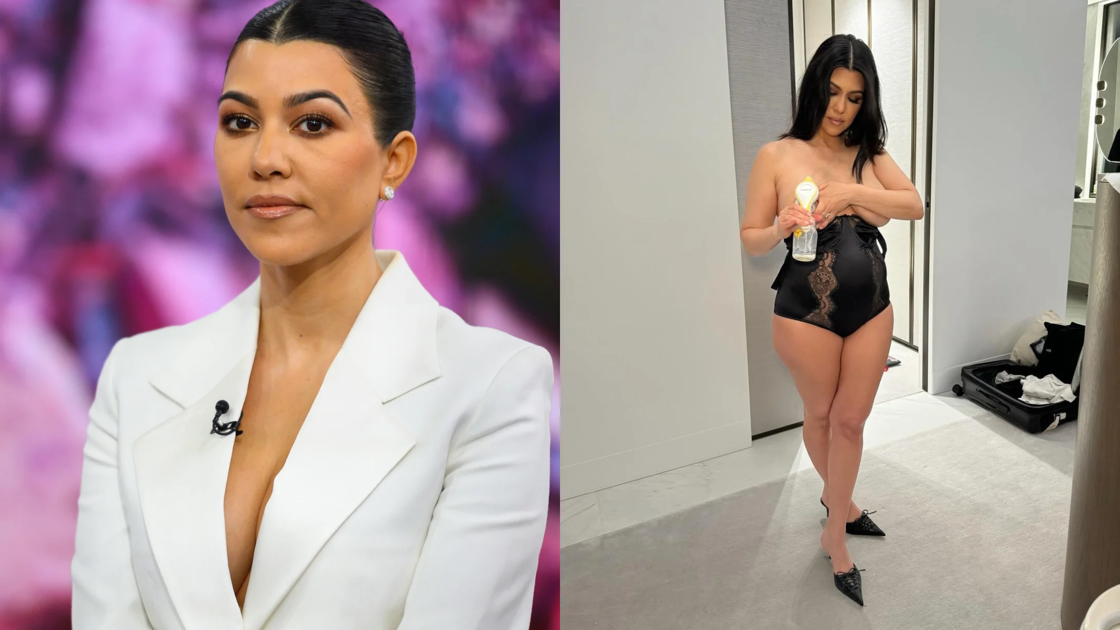 Fans Praise Kourtney Kardashian for Sharing an Unedited Photo of Her  Postpartum Body
