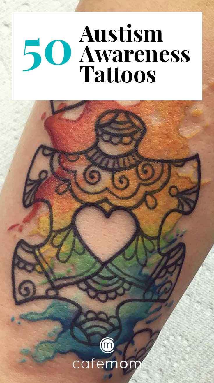 A watercolour rose representing autism tattooed by Mark  tattoosandcuriosities3450 autismawareness autism watercolourroses  colourtattoo  By Mark McClain Tattoos  Facebook