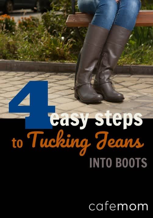 How to Tuck Jeans into Boots: 3 Best Methods