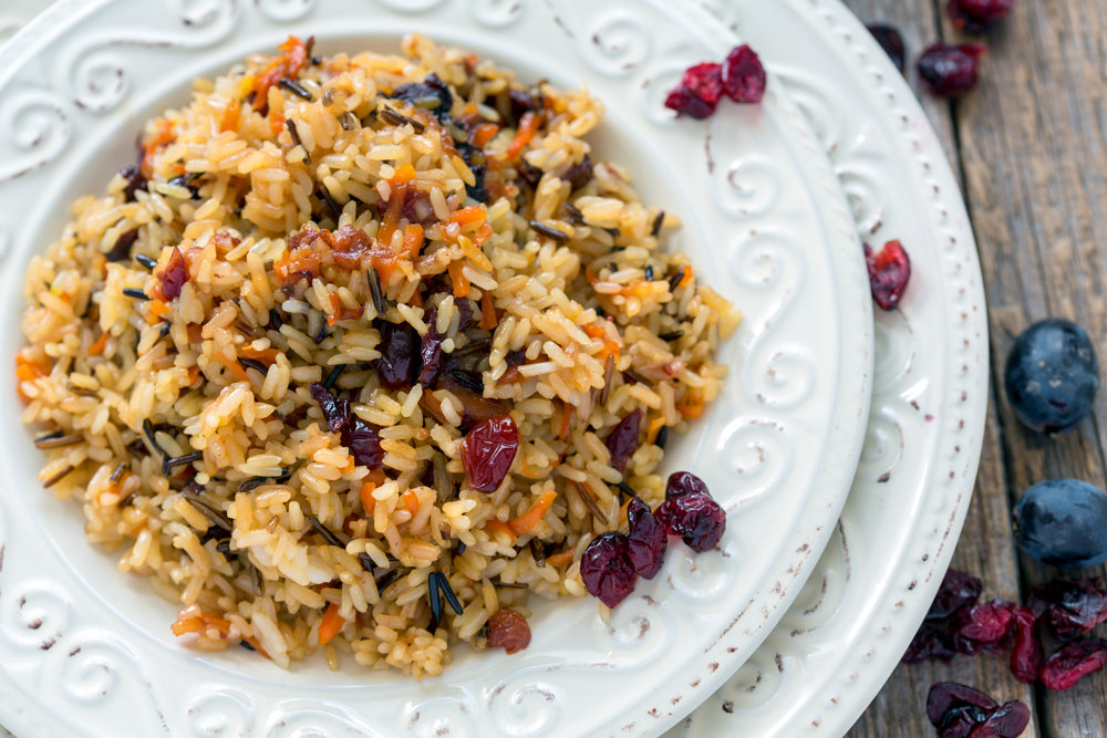 wild rice pilaf