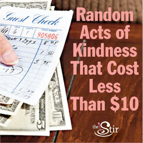 inspiring random acts of kindness