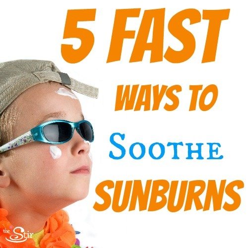 5 Remedies for Sunburn in Kids