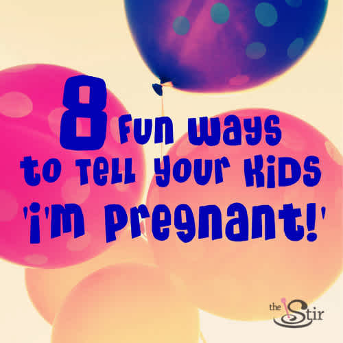 Fun ways to tell older siblings about pregnancy