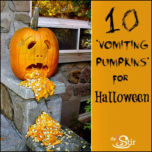 vomiting pumpkin