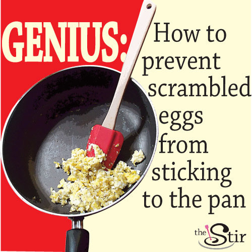 This Magic Trick Makes Scrambled Eggs Cleanup a Snap