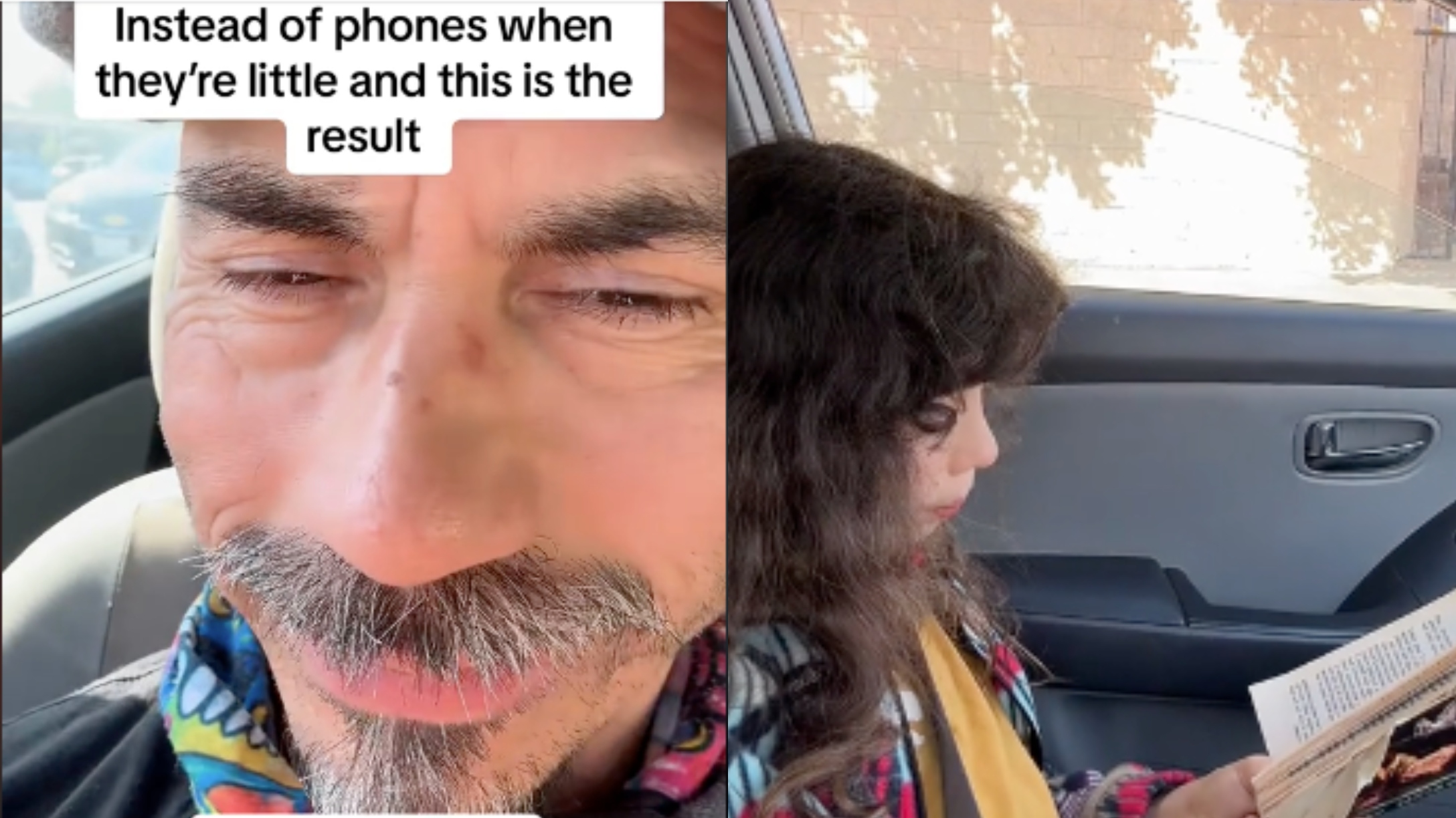 TikTok Dad Shows What Happens When You Give Kids Books Instead of Phones From a Young Age