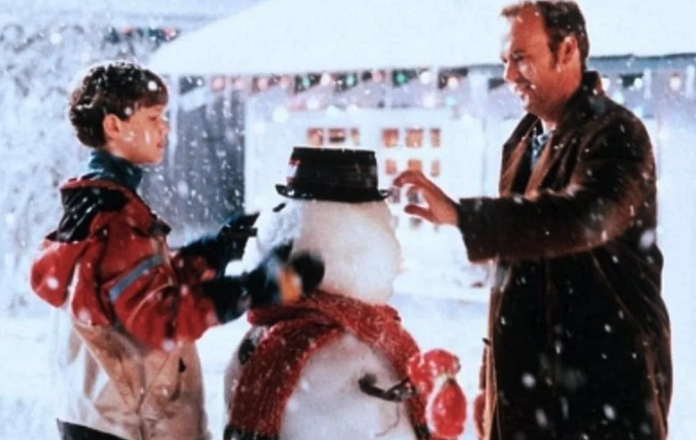 Michael Keaton and Joseph Cross in Jack Frost (1998)