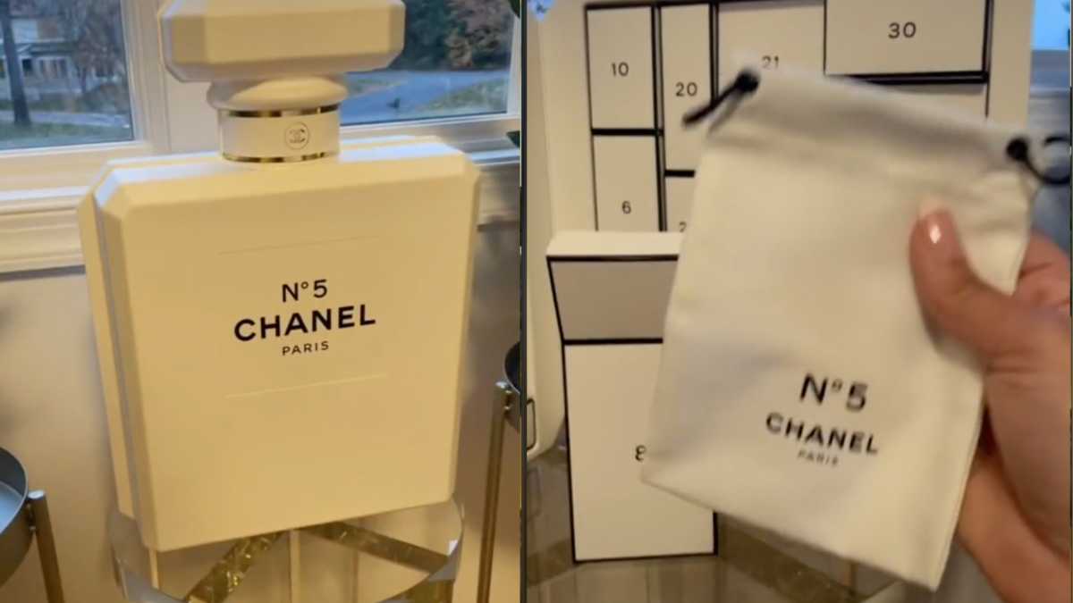 TikToker who spent $825 on Chanel Advent Calendar Can't Get Over
