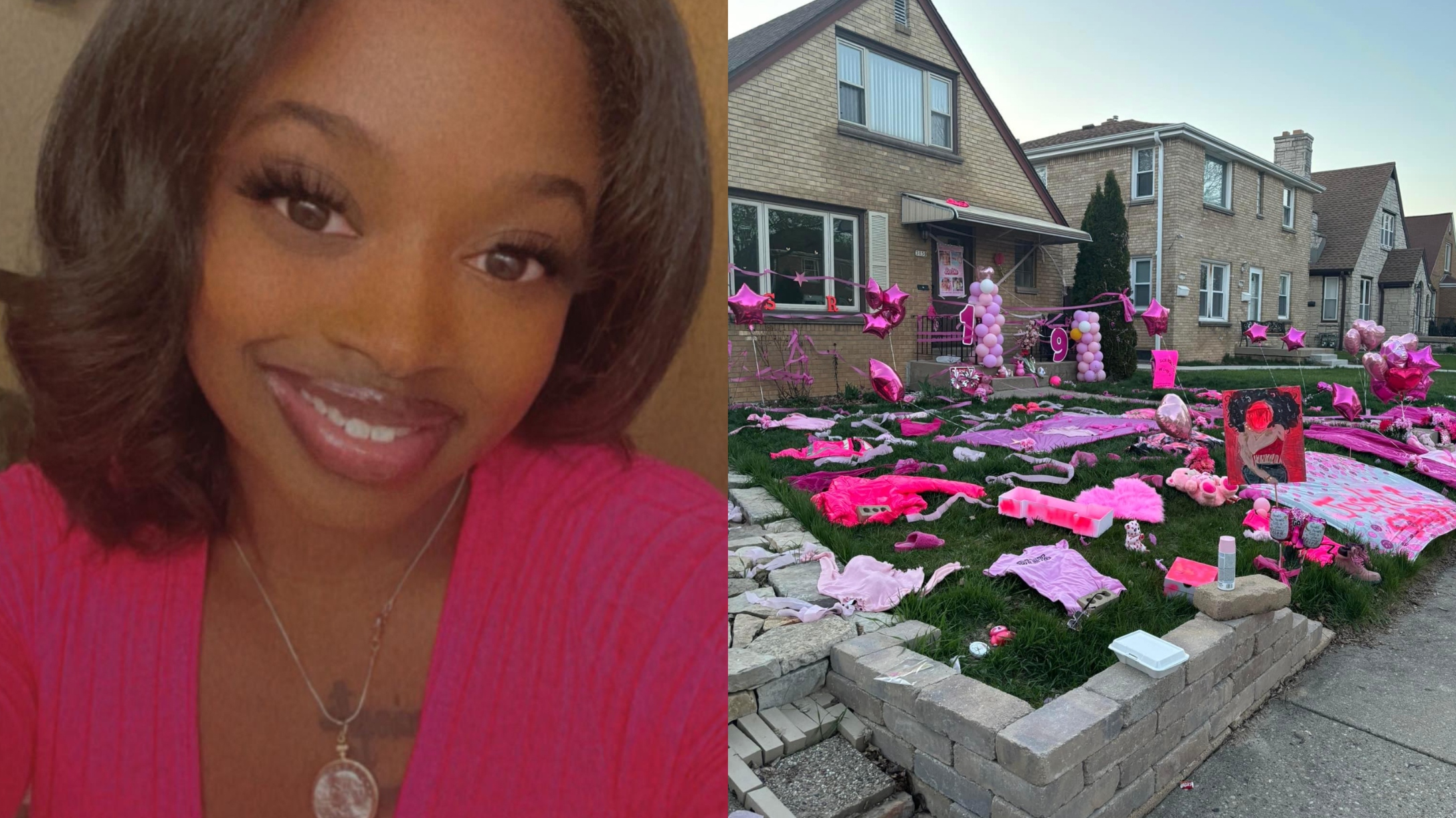 Family Stages 'Pink-Out' At Man's Home After He's Accused Of Killing ...