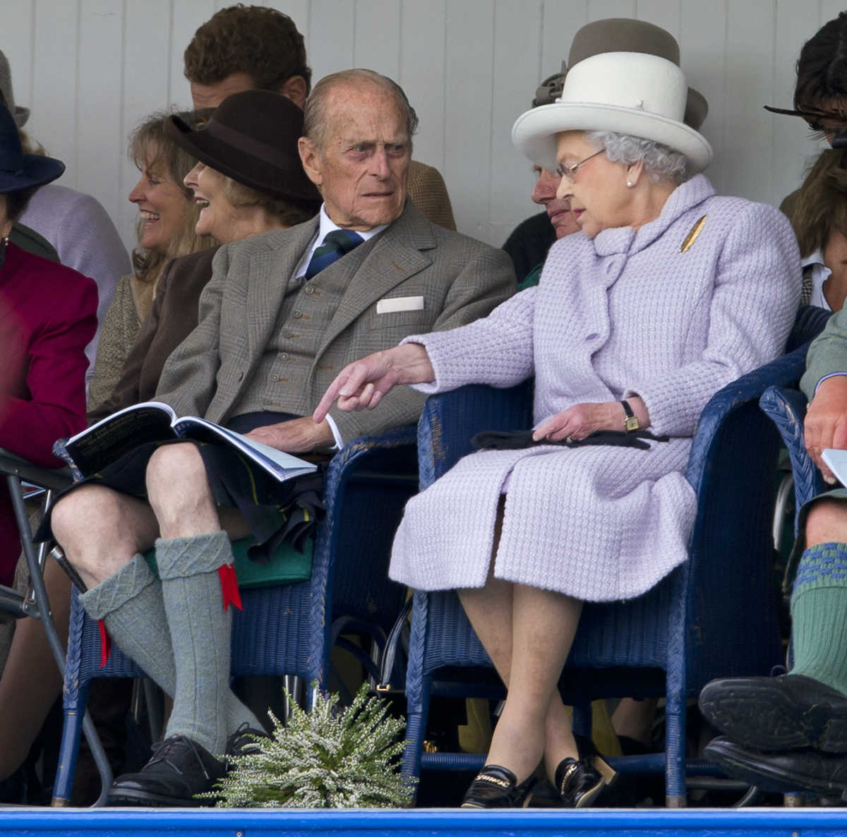 Prince Philip kilt Queen Elizabeth