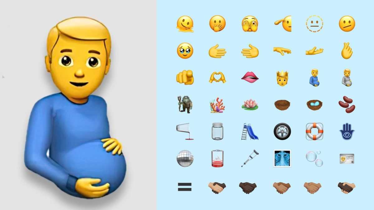 Our favourite new emojis from the Apple iOS 15.4 update