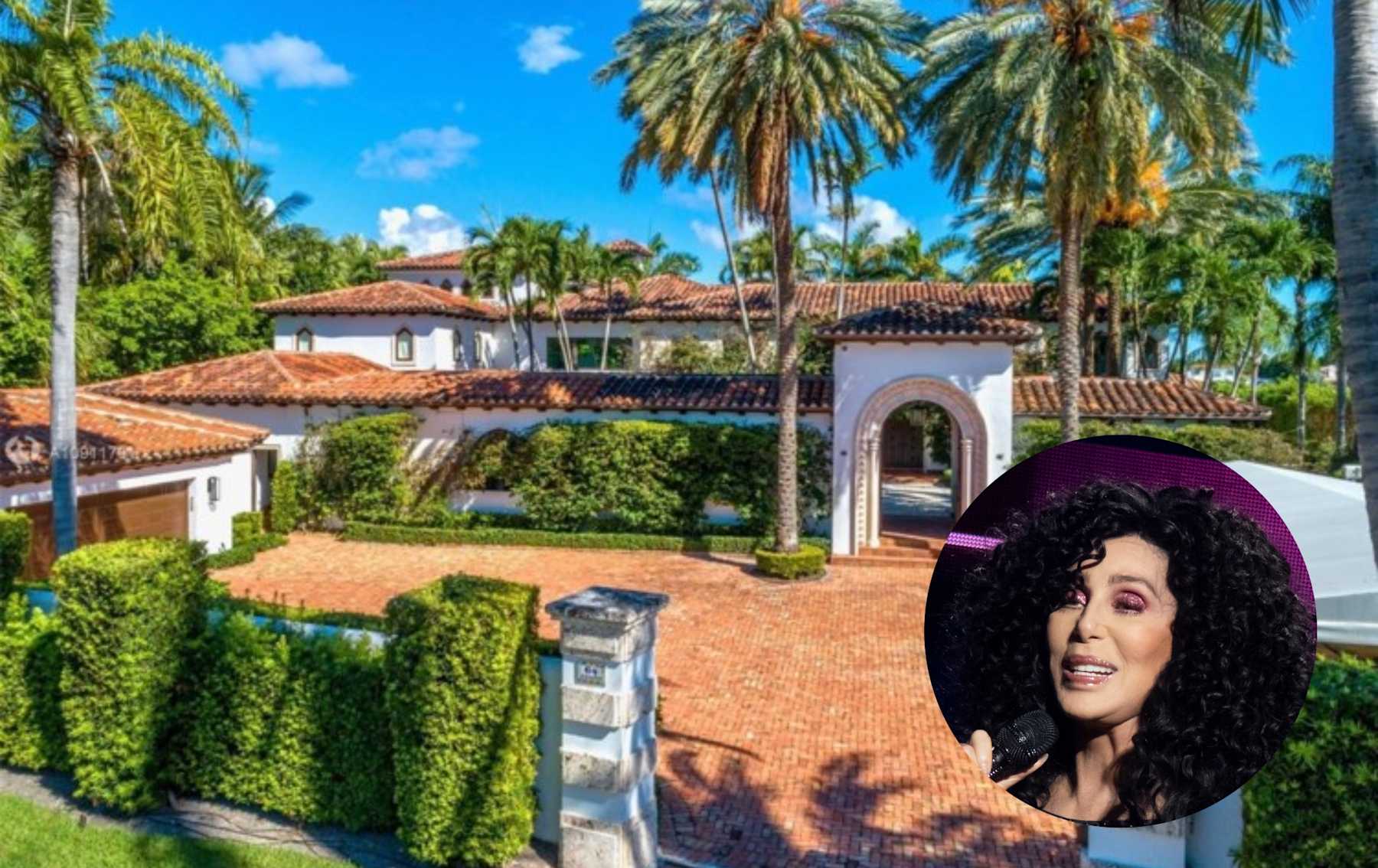 Tour the Lavish $17 Million Miami Estate Cher Once Called Home