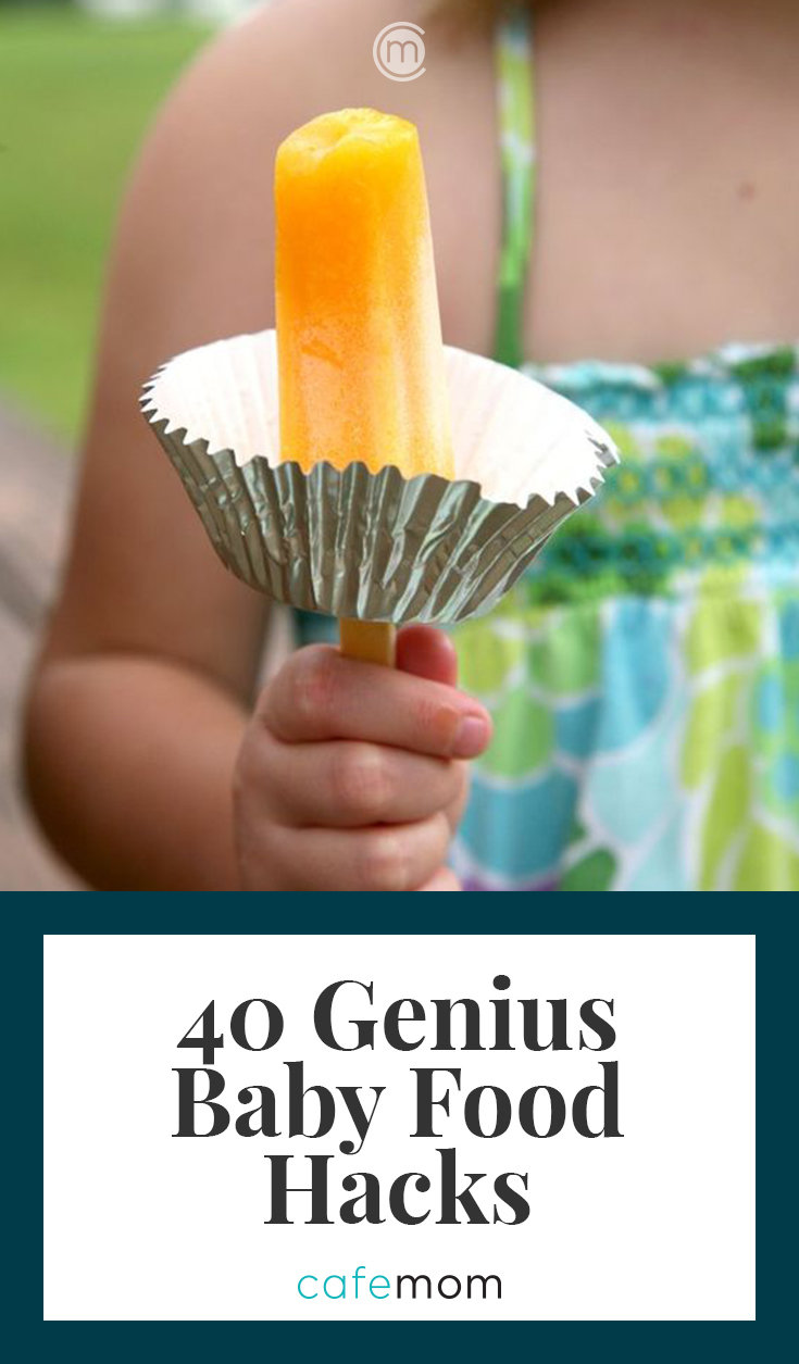 Genius Baby Food Hacks Every Lazy Mom Needs to Know CafeMom