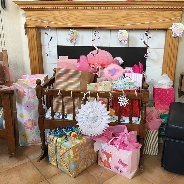 Granny baby shower store ideas