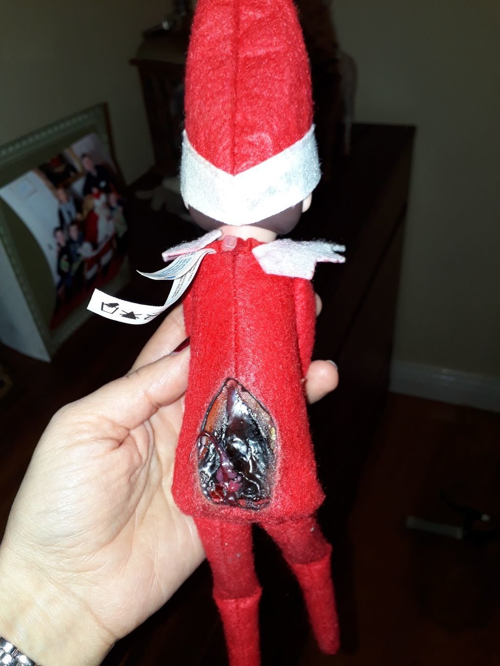 Firefighters Issue Urgent Warning After Elf on the Shelf Almost Burns