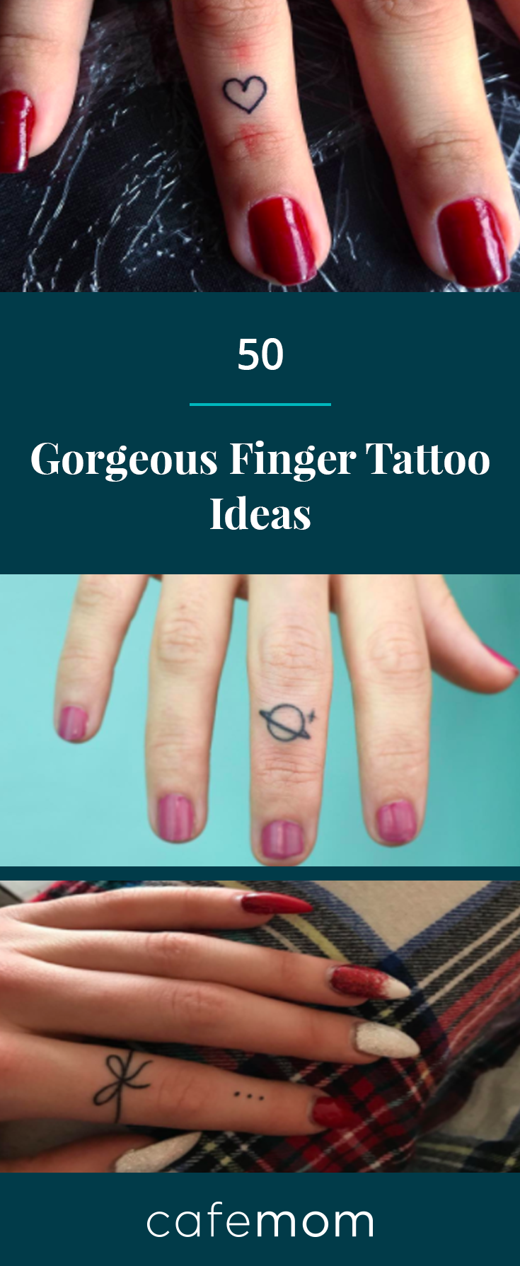 Adorn Your Fingers With These Chic Finger Tattoos  Fashionisers