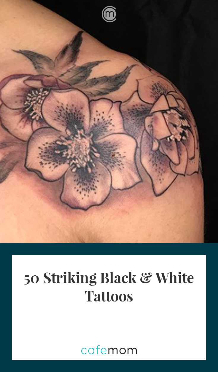 Modern Markings 42 Bold Black  White Tattoo Designs  WebUrbanist