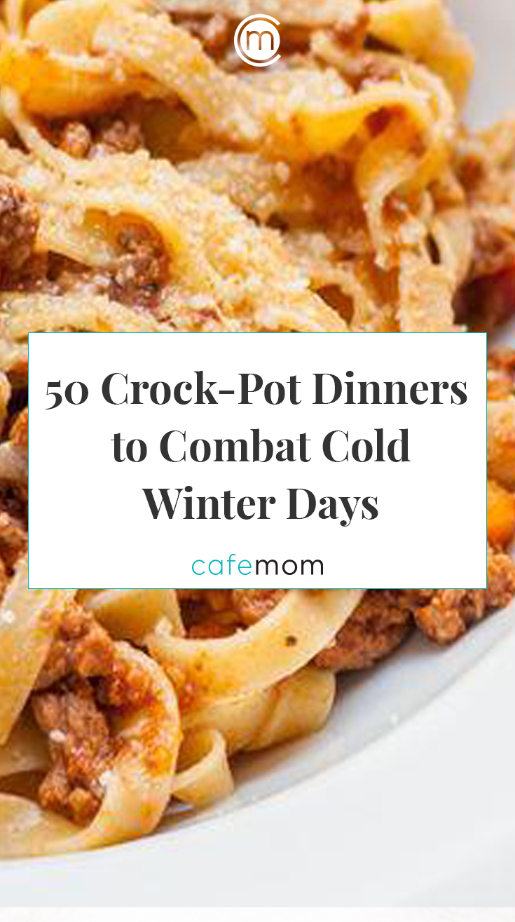 50 CrockPot Dinners to Combat Cold Winter Days