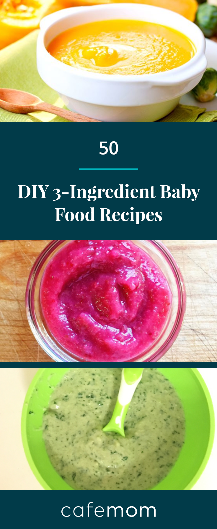 50 DIY 3-Ingredient Baby Food Recipes That Are Super Easy | CafeMom.com